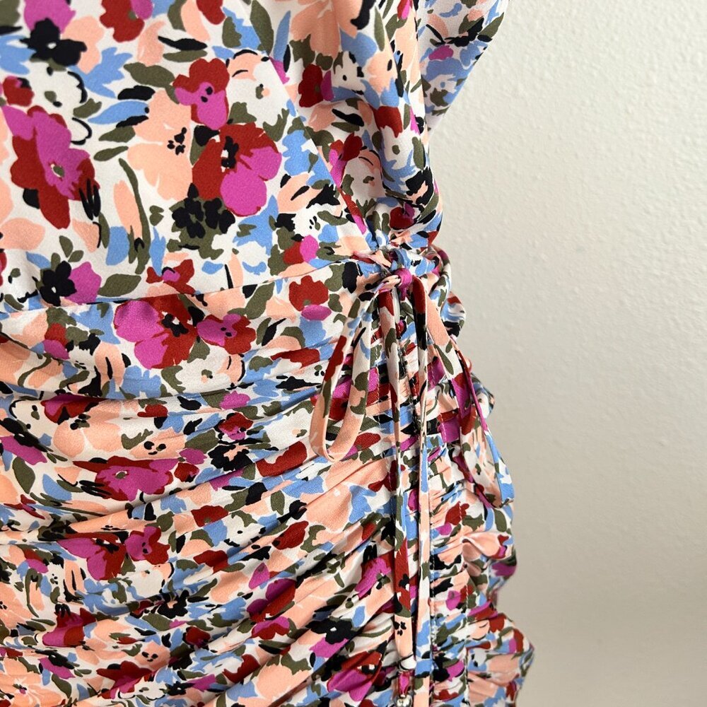 Veronica Beard Marla Ruched Mini Dress - Picture 5 of 13